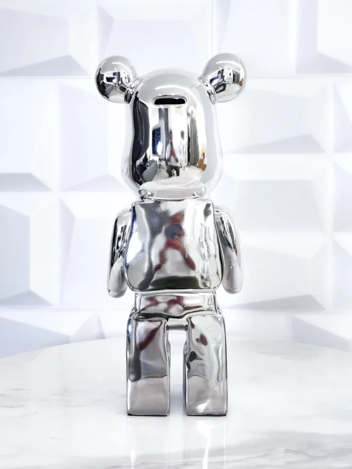 mid-size-bear-statue-chrome